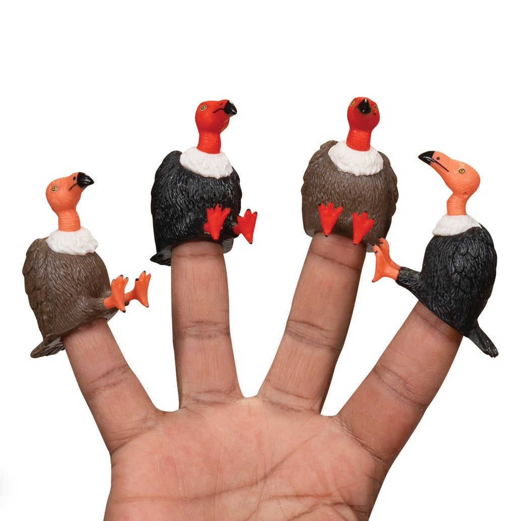 Accoutrements - Archie McPhee Funny Novelties Finger Vulture - 1pc