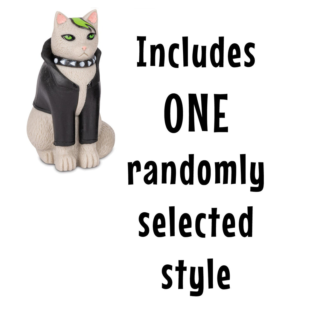 Accoutrements - Archie McPhee Funny Novelties Goth Cat - 1 random Cat