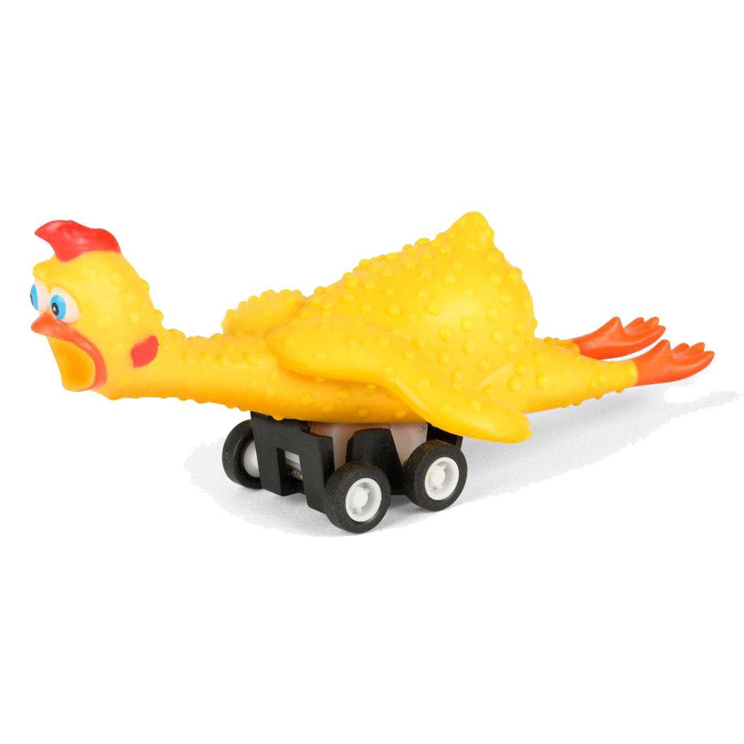 Accoutrements - Archie McPhee Funny Novelties Racing Rubber Chicken - 1 chicken