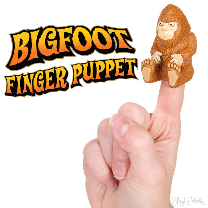Accoutrements - Archie McPhee Toy Novelties Bigfoot Finger Puppet