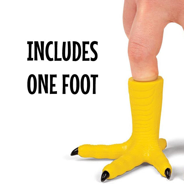 Accoutrements - Archie McPhee Toy Novelties Chicken Foot - Includes ONE foot
