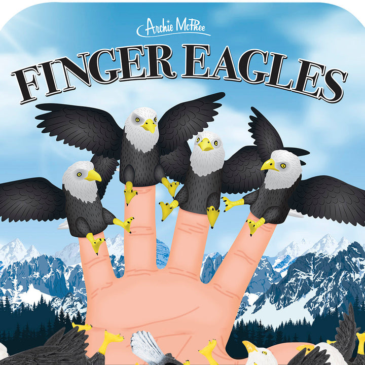 Accoutrements - Archie McPhee Toy Novelties Finger Eagle - 1pc