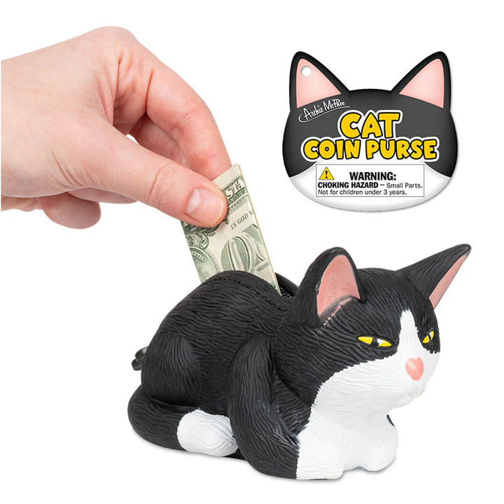 Accoutrements - Archie McPhee Toy Novelties Tuxedo Cat Coin Purse