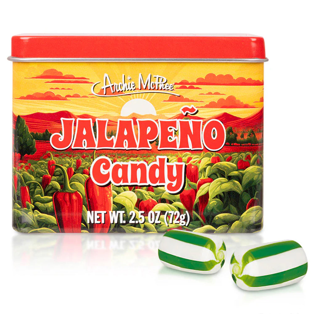 Archie McPhee - Accoutrements Candy Jalapeno Candy Tin