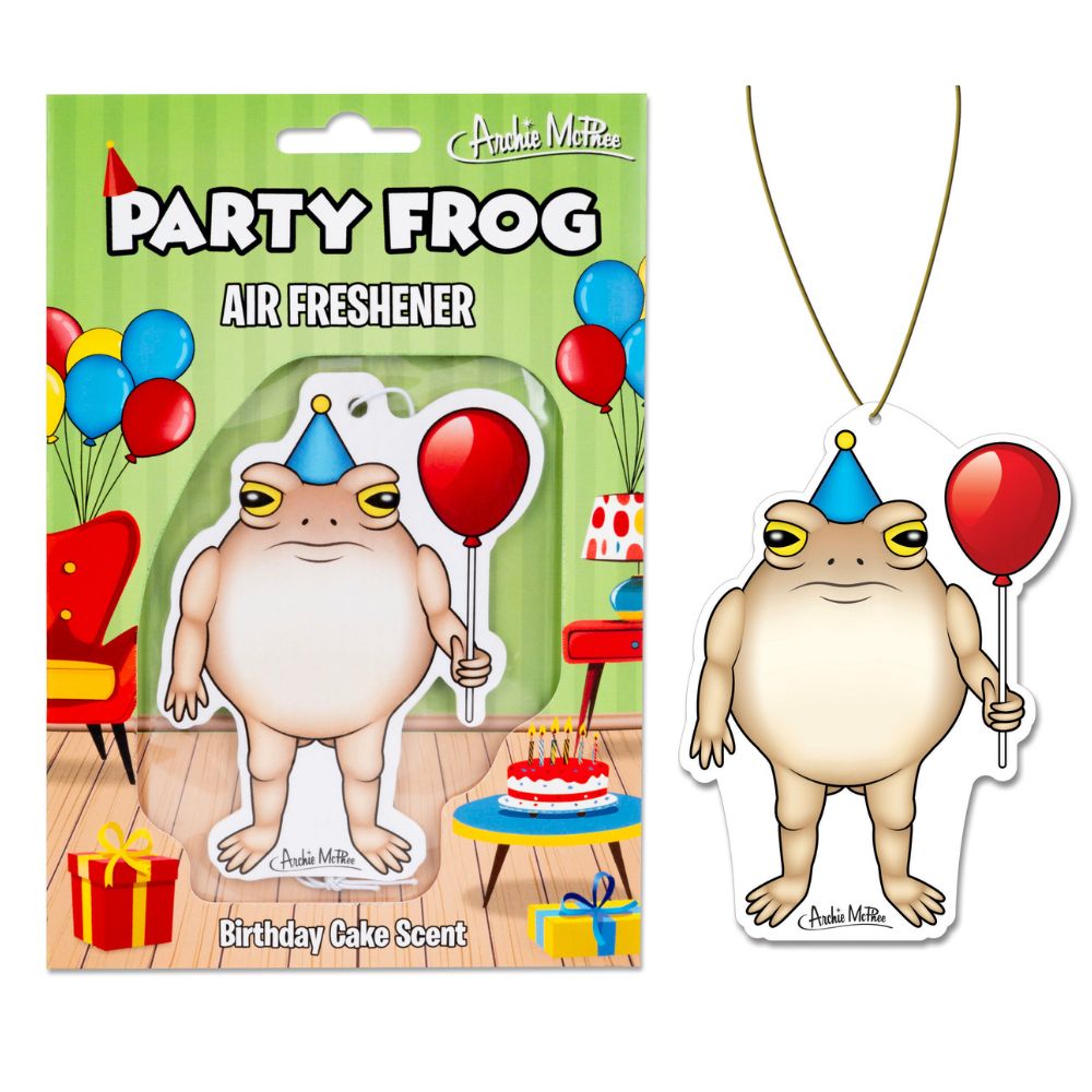 Archie McPhee - Accoutrements Funny Novelties Party Frog Air Freshener
