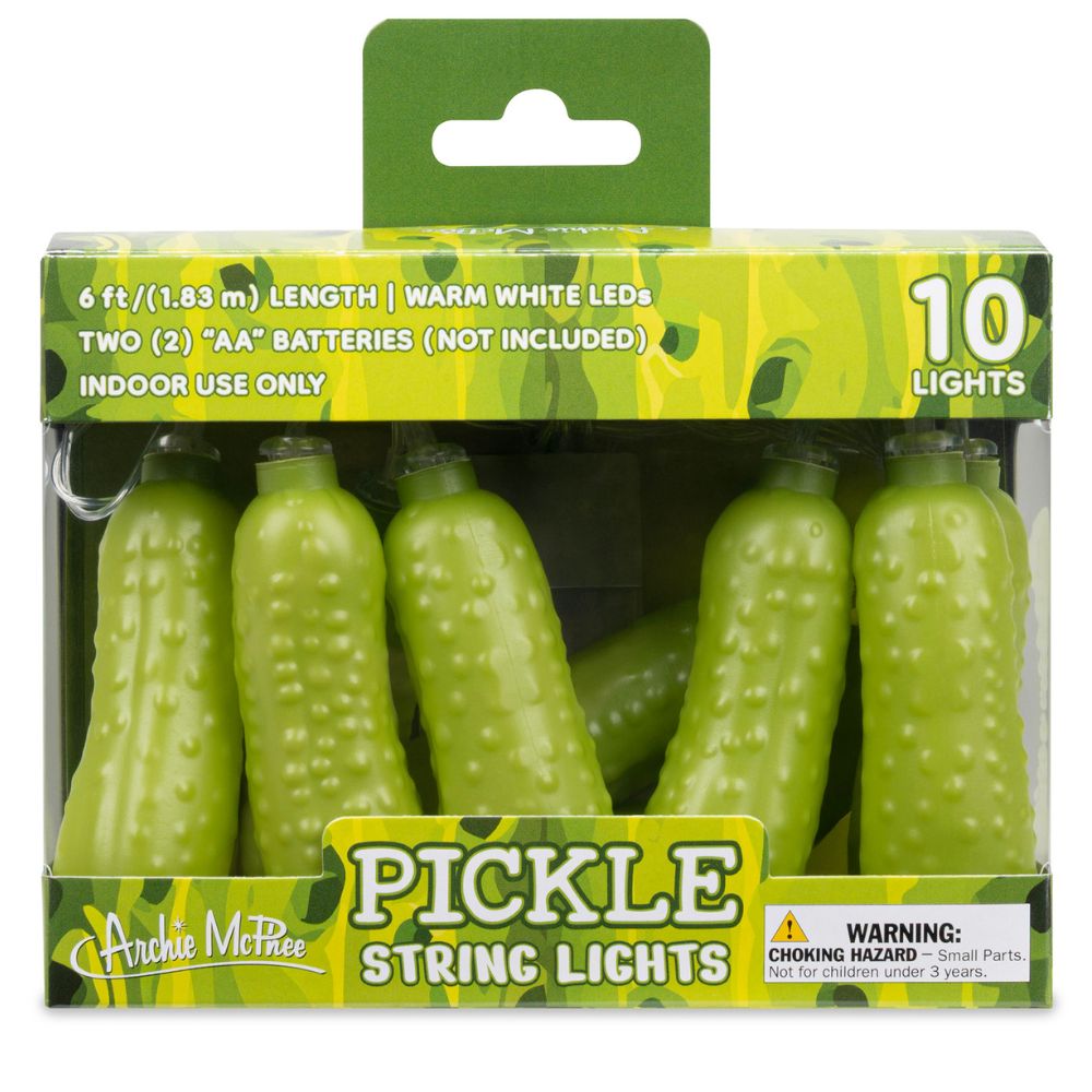 Archie McPhee - Accoutrements Home Decor Pickle String Lights