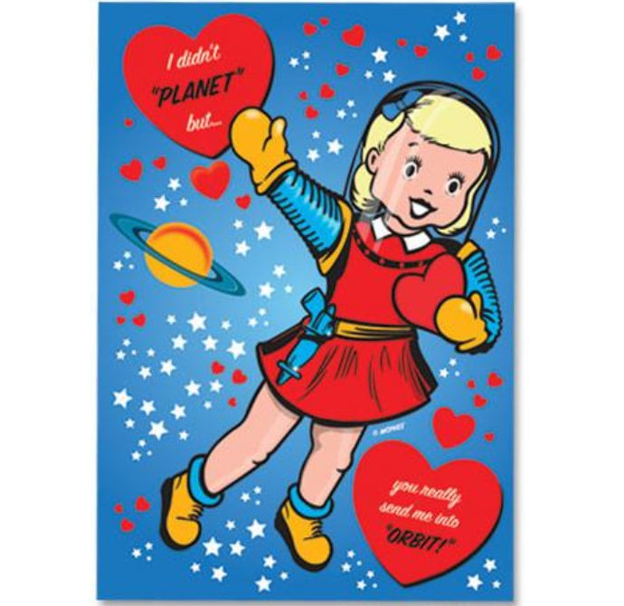 Archie McPhee - Accoutrements Misfits Awkward Postcard Book - Love Notes - 30 cards