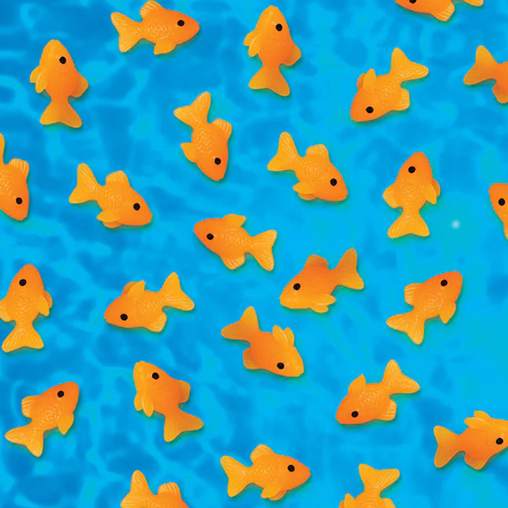 Archie McPhee - Accoutrements Toy Action Figures Itty Bitty Goldfish