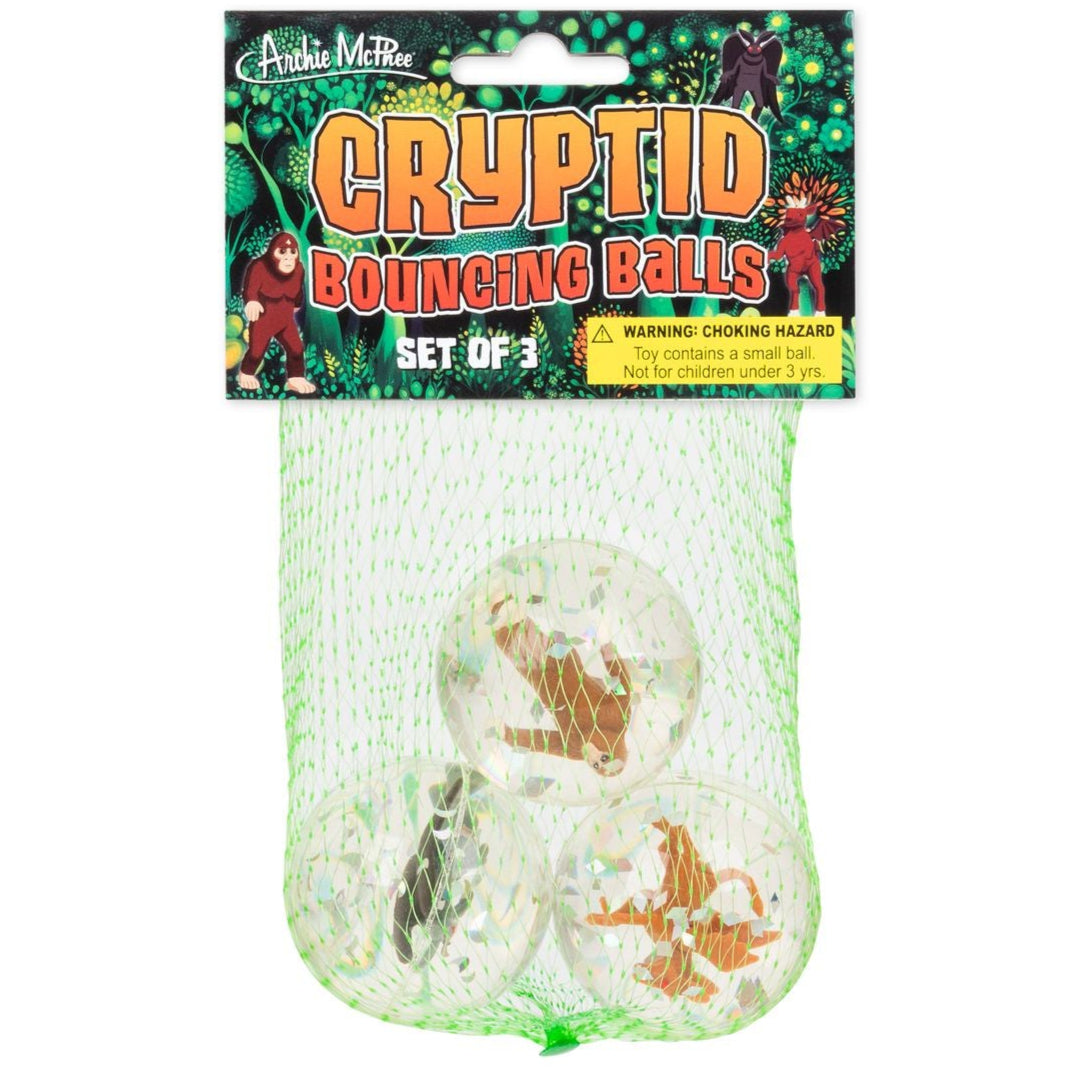 Archie McPhee - Accoutrements Toy Novelties Cryptid Bouncing Balls