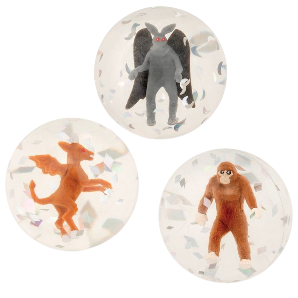 Archie McPhee - Accoutrements Toy Novelties Cryptid Bouncing Balls