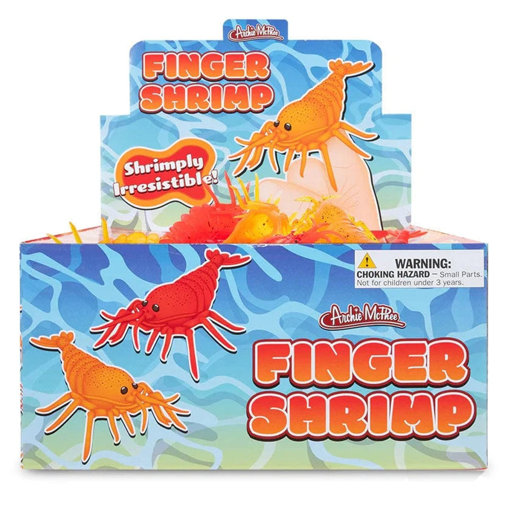 Archie McPhee - Accoutrements Toy Novelties Finger Shrimp - 1 pc