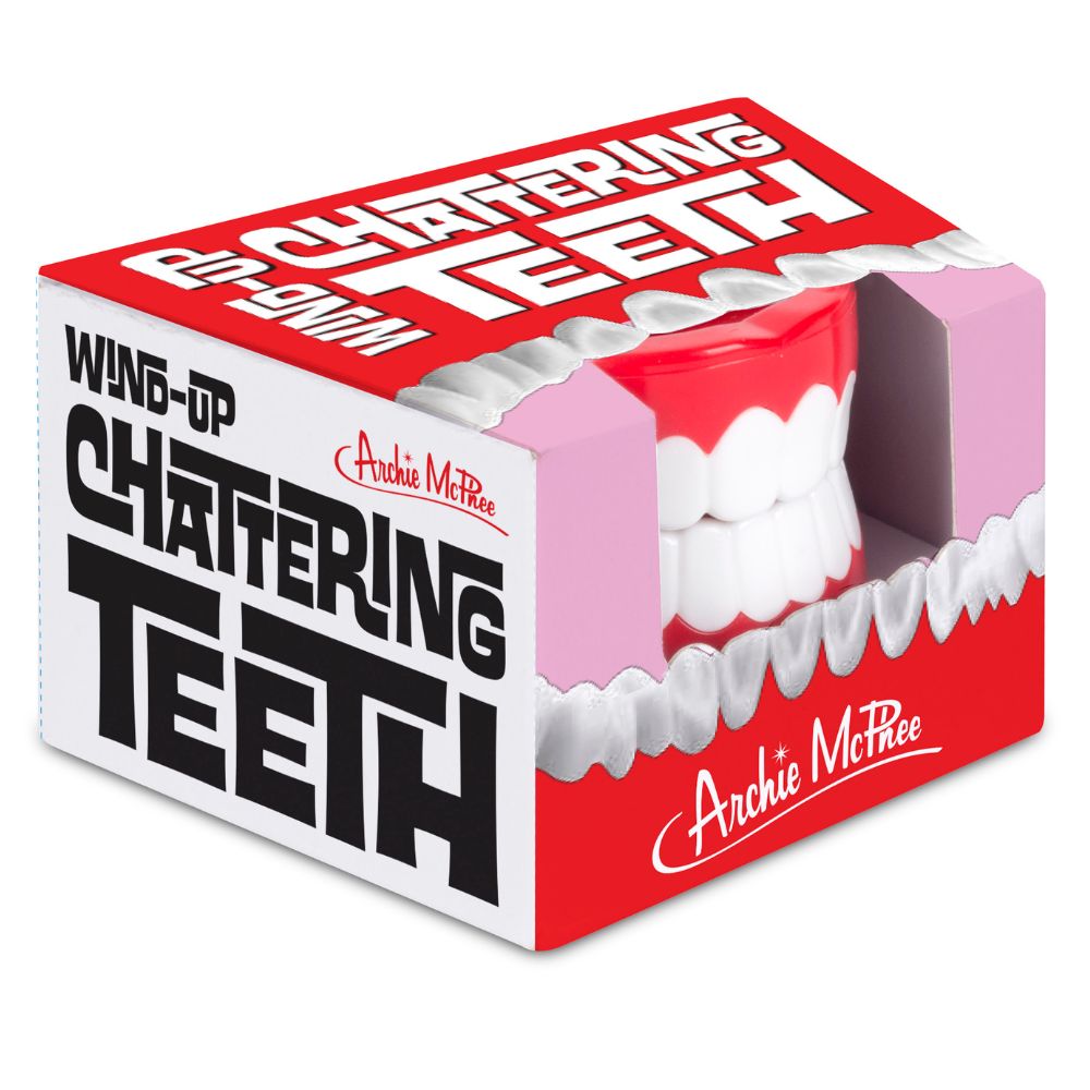 Archie McPhee - Accoutrements Toy Novelties Wind-up Chattering Teeth