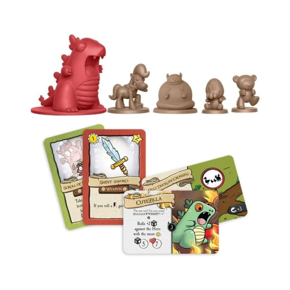 Asmodee Games MUNCHKIN DUNGEON: CUTE AS A BUTTON--