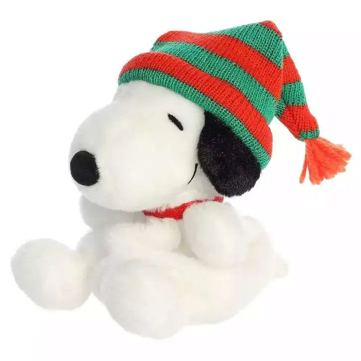Aurora Toy Stuffed Plush 5" Snoopy Holiday Beanie Bal Pals Plushie