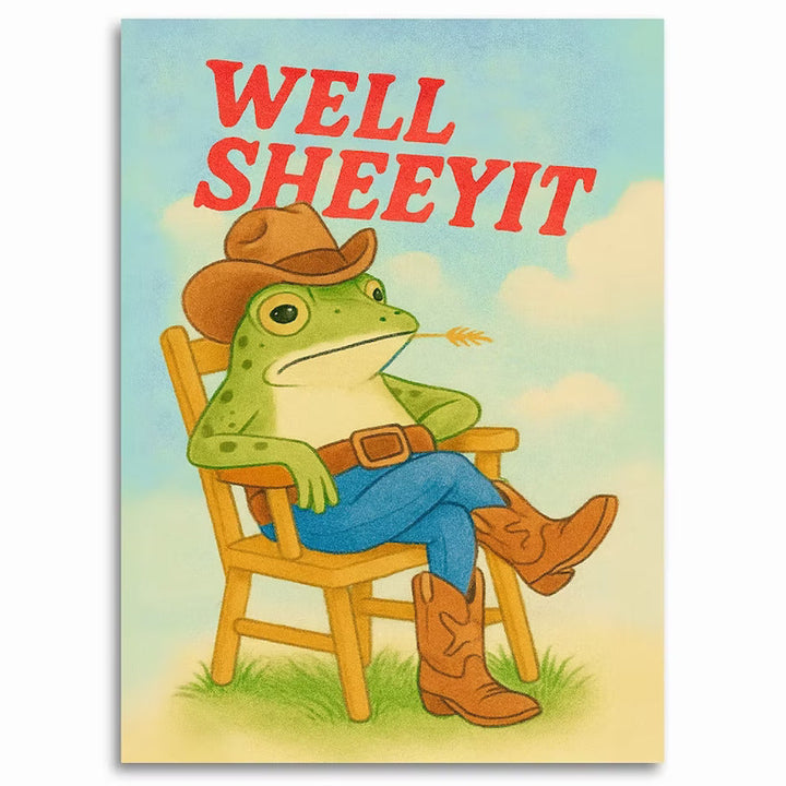 Bad Betty Greeting Co. Greeting Cards Well Sheeyit Card
