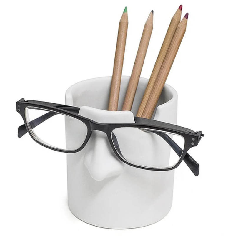 Balvi Home Decor Mr. Tidy Pencil Holder & eyeglasses Holder