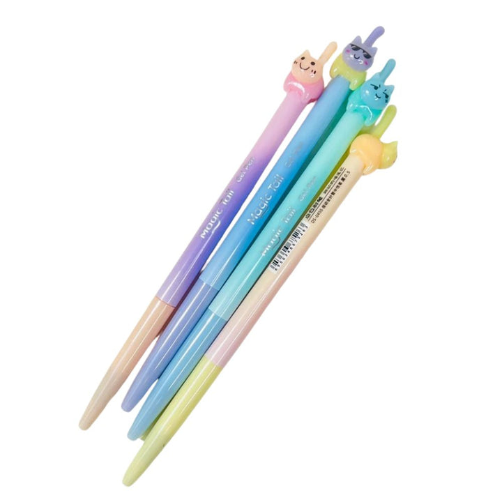 BC USA Office Goods Rainbow Cat Tail Gel Pen - 1 random color