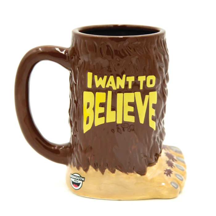 BigMouth Inc. I Want to Believe Big Foot Mug - Thumbnail 2