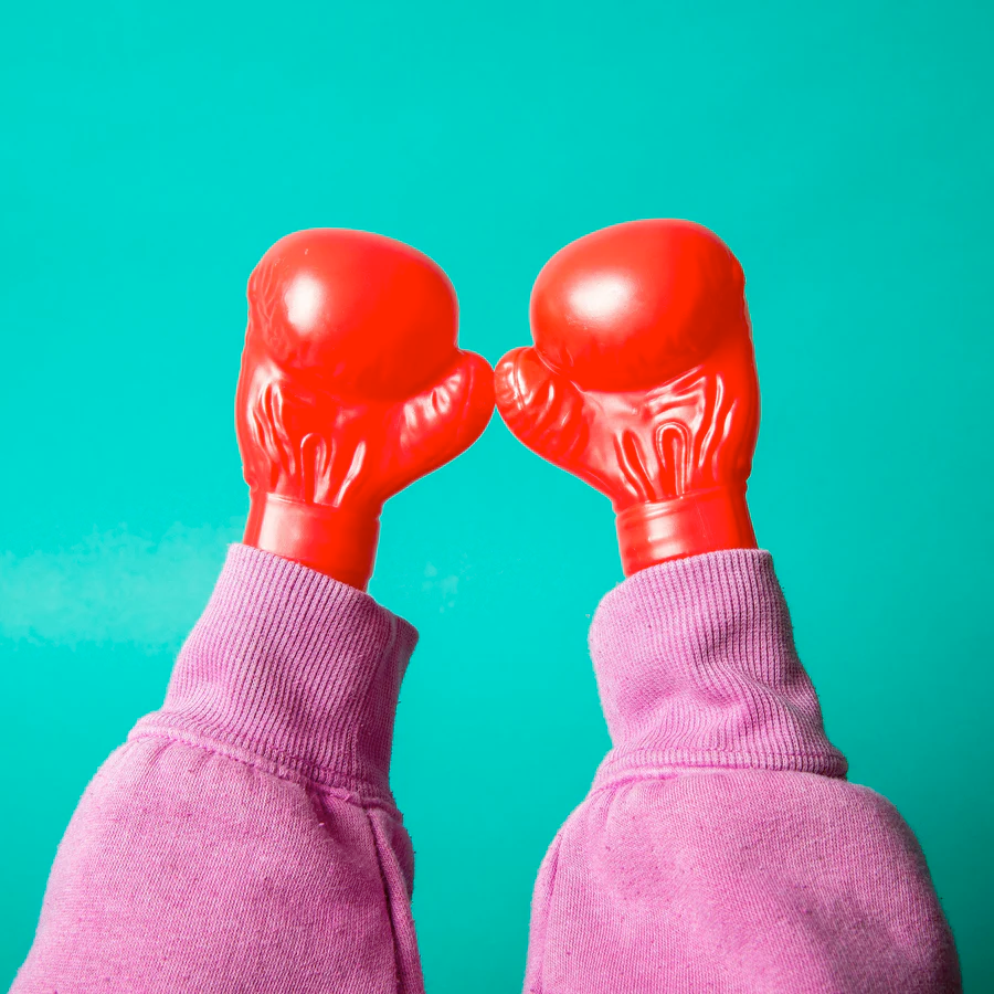Big Mouth Toys Funny Novelties Red Boxing Gloves - Tiny Hands