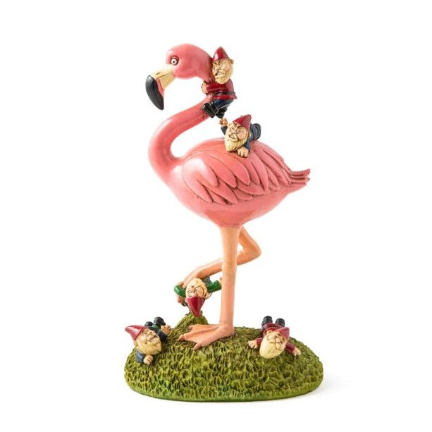 Big Mouth Toys Toy Outdoor Fun Flamingo Garden Gnome