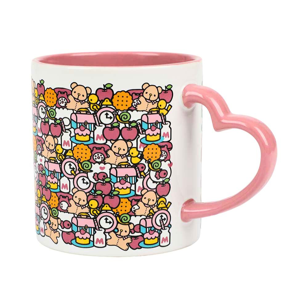 BioWorld Drinkware & Mugs Hello Kittty Heart Shaped Handle Mug