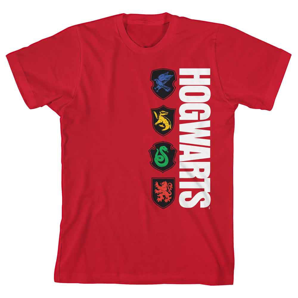 BioWorld Socks & Tees Harry Potter Hogwars Crest Boys Tee