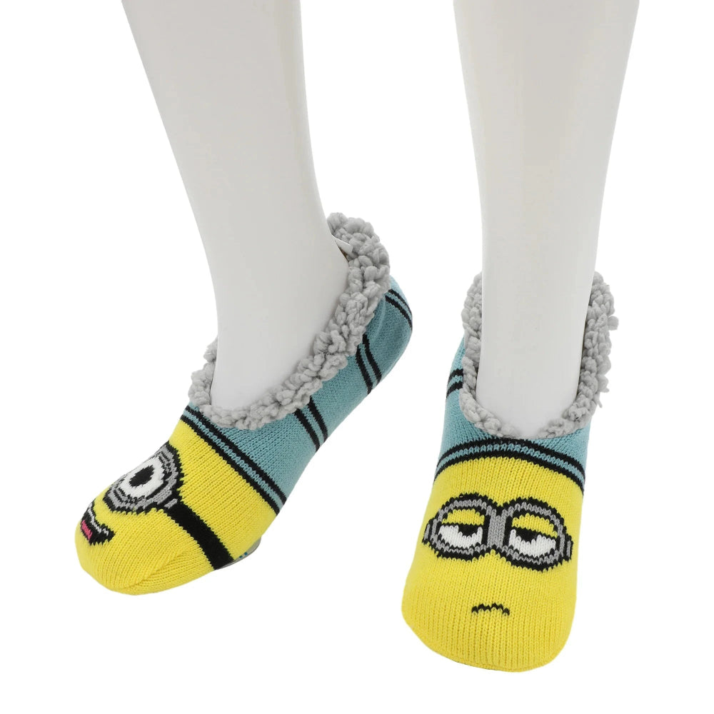 BioWorld Socks & Tees Minions Slipper Socks - Adult Small