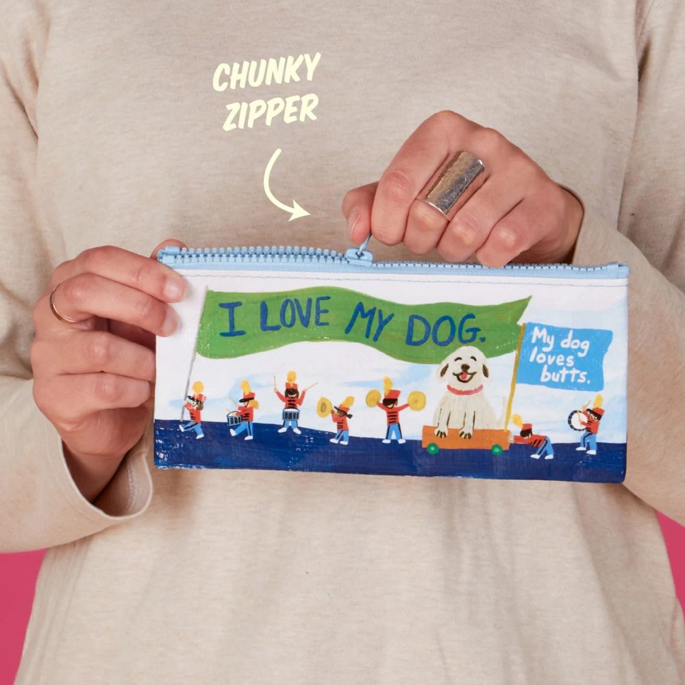 Blue Q Bags & Pouches My Dog Loves Butts Pencil Case
