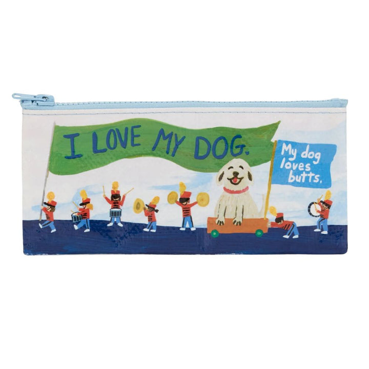 Blue Q Bags & Pouches My Dog Loves Butts Pencil Case