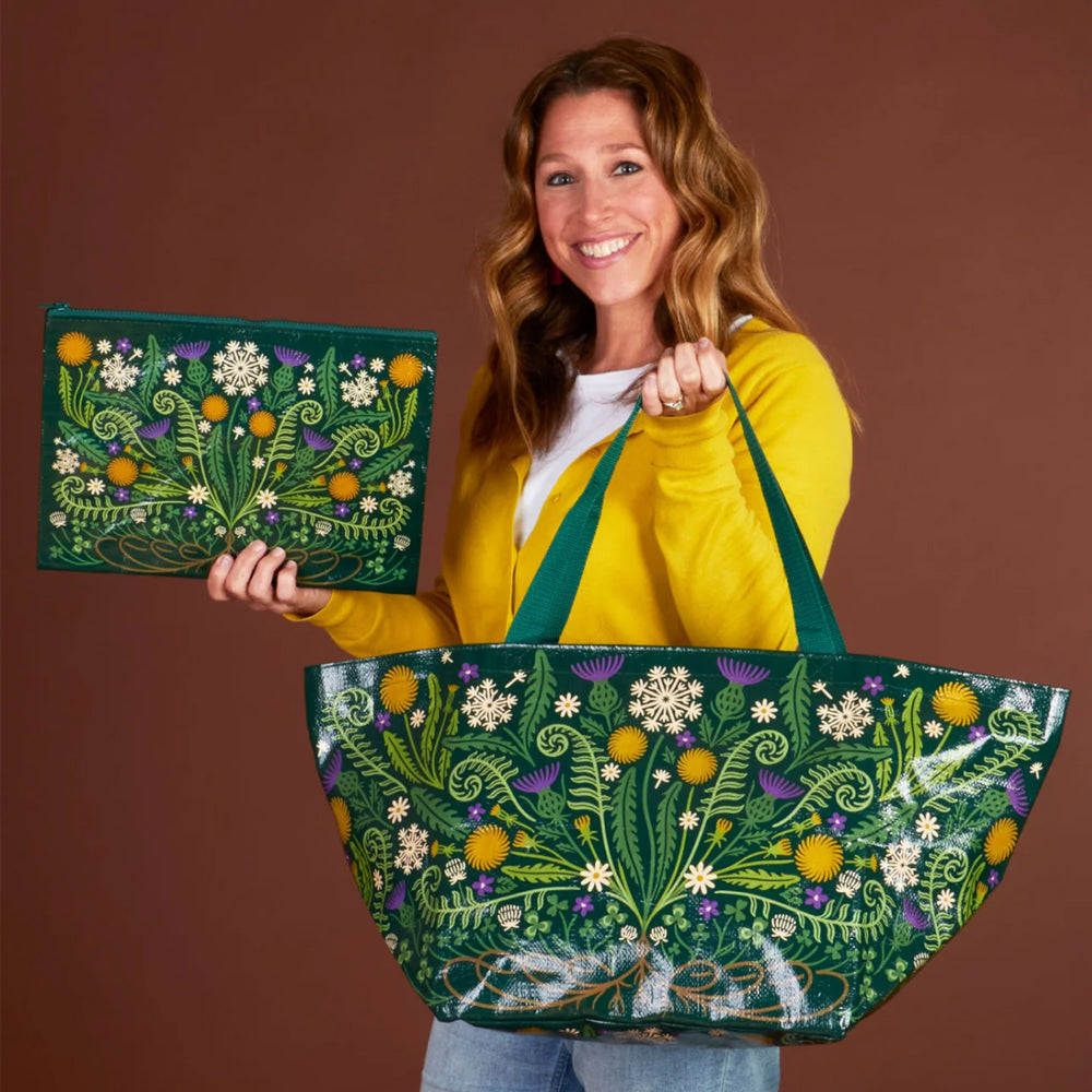 Blue Q Bags & Pouches Wild Bloom Jumbo Pouch