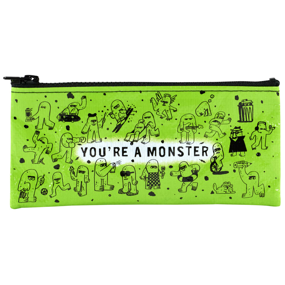 Blue Q Bags & Pouches You're A Monster Pencil Case