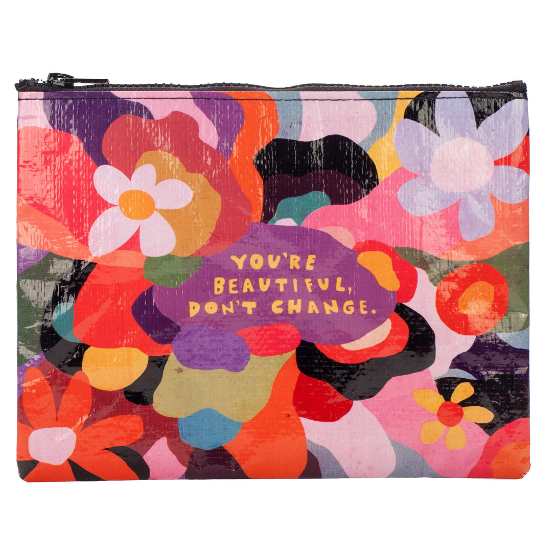 Blue Q Bags & Pouches You're Beautiful Zipper Pouch