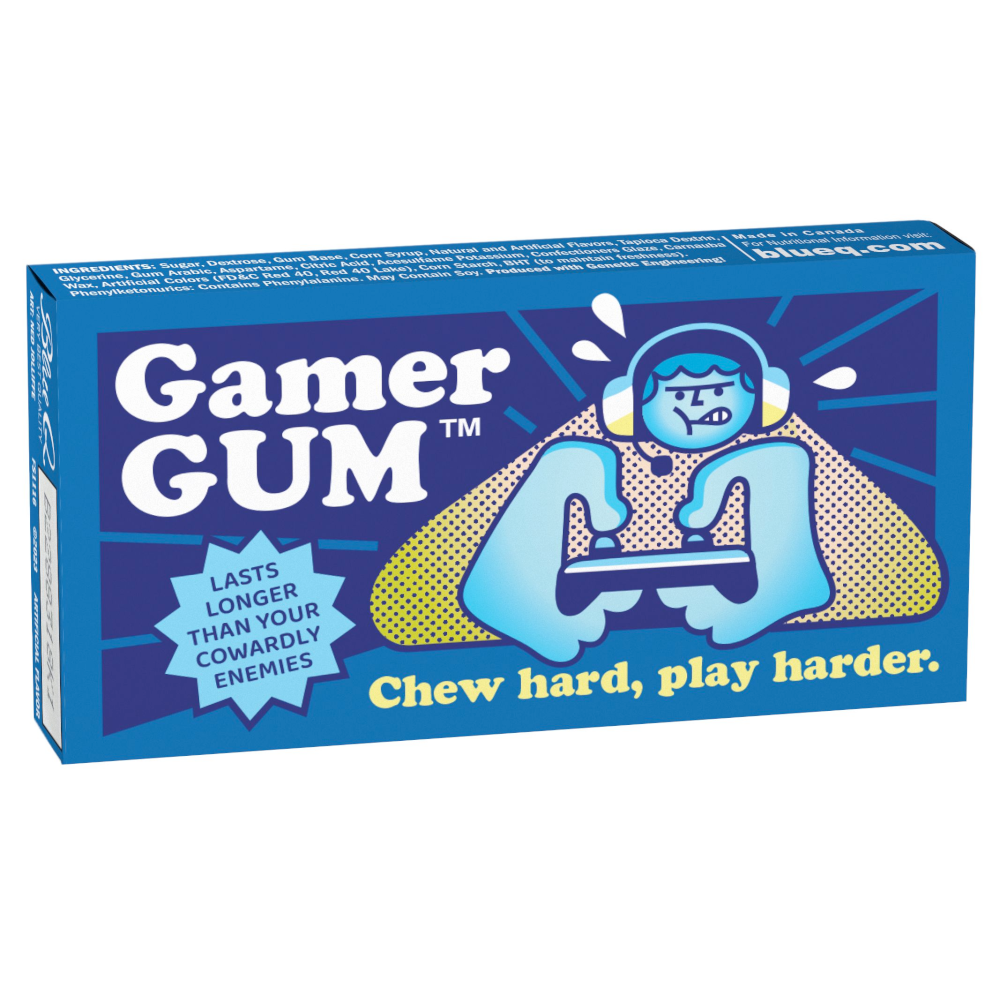 Blue Q Candy Gamer Gum