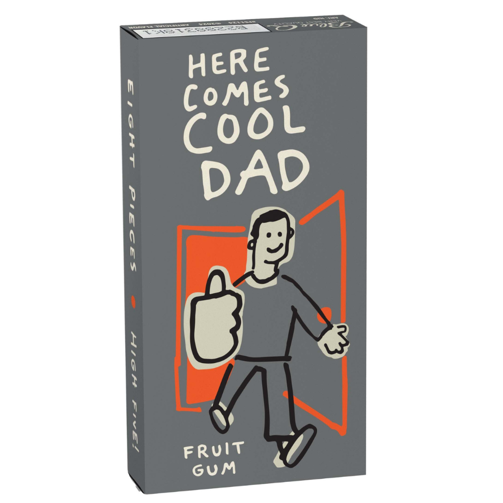 Blue Q Candy Here Comes Cool Dad Gum