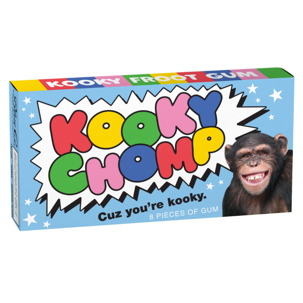 Blue Q Candy Kooky Chomp Gum