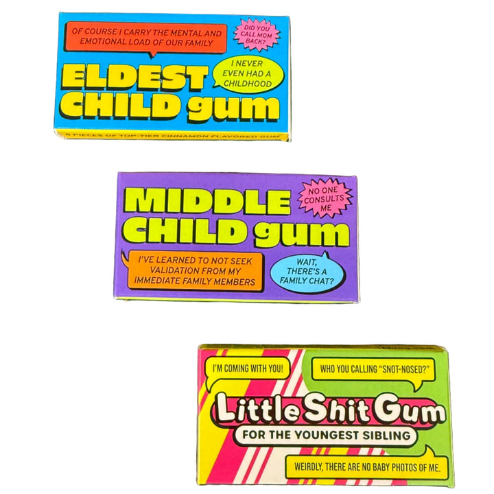 Blue Q CANDY Sibling Gum: