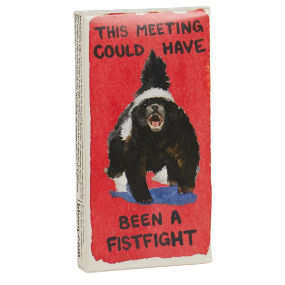 Blue Q Candy This Meeting Could've Been A Fistfight Gum