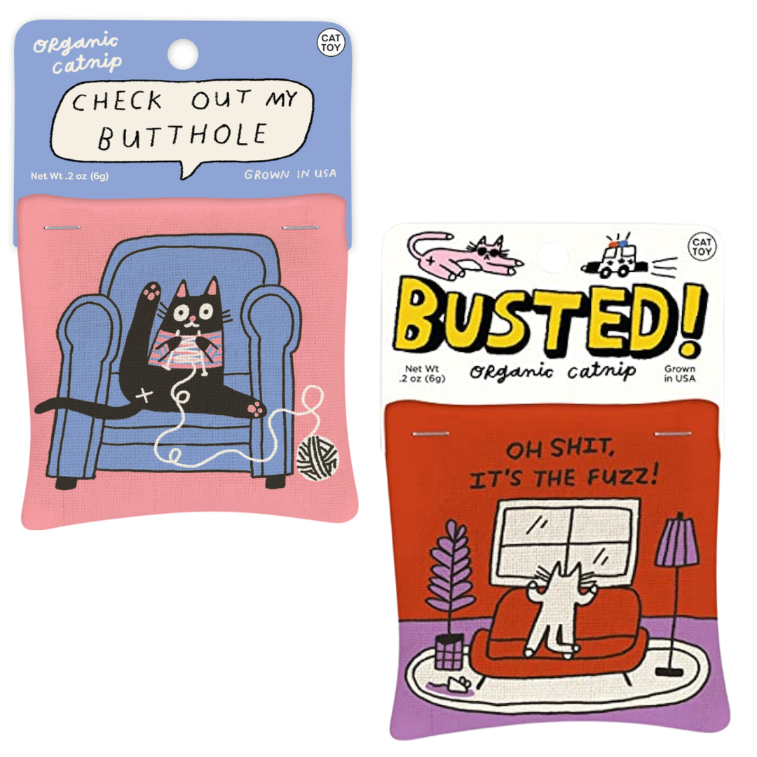 Blue Q Funny Novelties Organic Catnip