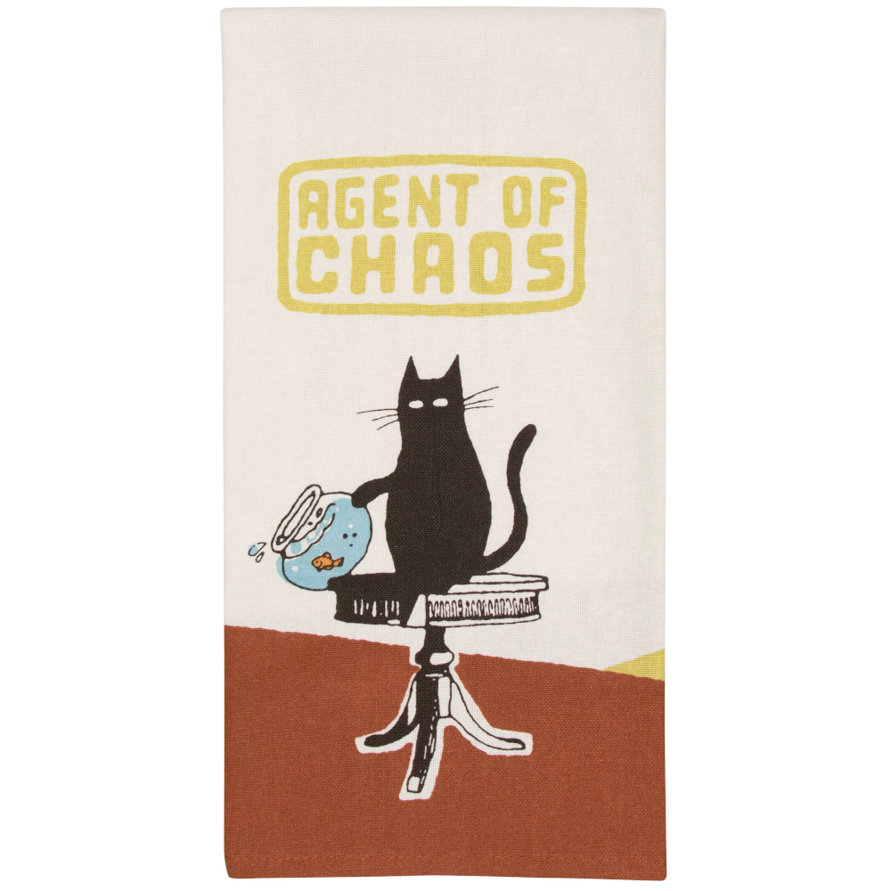 Blue Q Kitchen & Table "Agent of" Dish Towel
