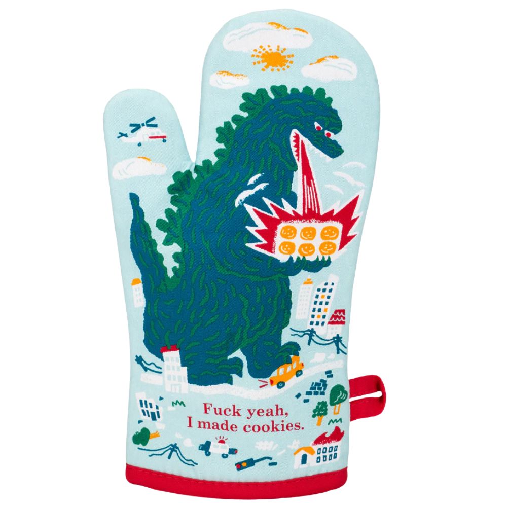 Blue Q Kitchen & Table Fuck yeah, I Made Cookies Oven Mitt