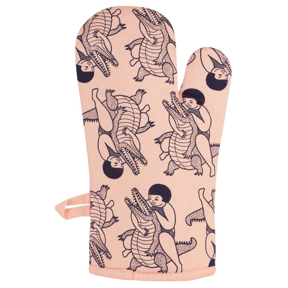 Blue Q Kitchen & Table Scare Your Family Oven Mitt