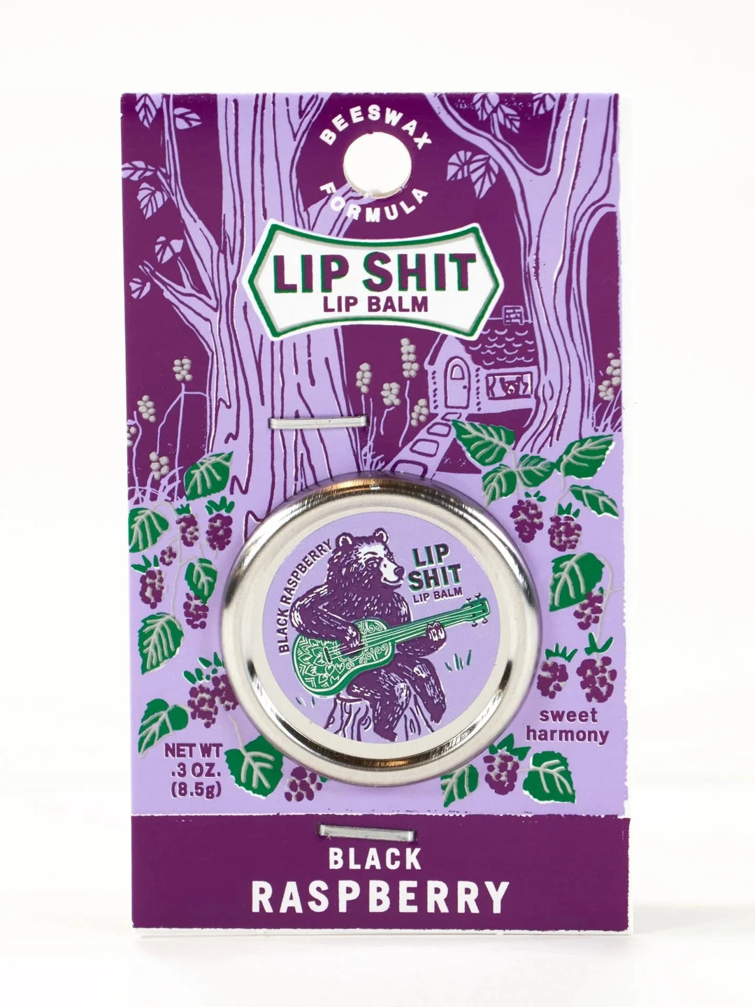 Blue Q Personal Care Black Raspberry Lip Shit!