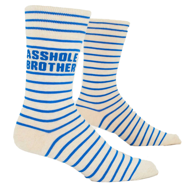 Blue Q Socks & Tees Asshole Brother Men's Socks