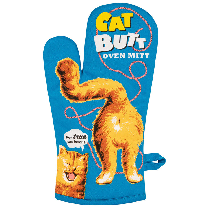 Blue Q Socks & Tees Cat Butt Oven Mitt
