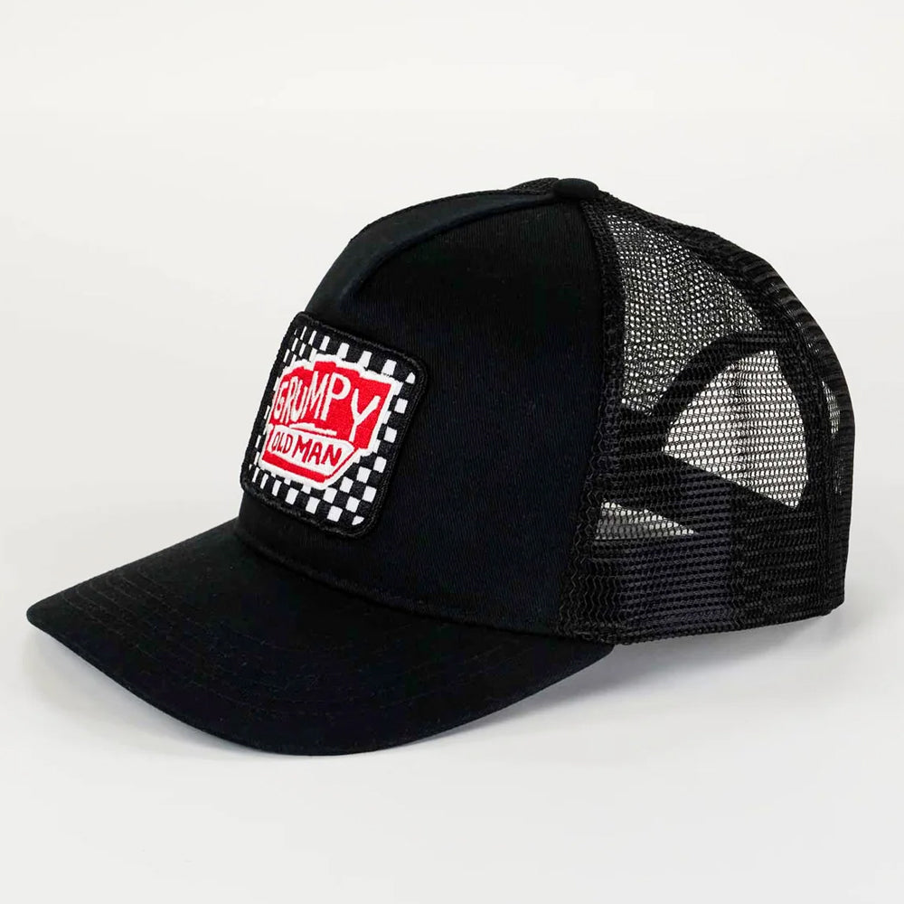 Blue Q Socks & Tees Grumpy Old Man Trucker Hat