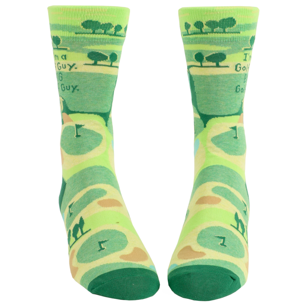 Blue Q Socks & Tees I'm a Golf Guy Men's Socks