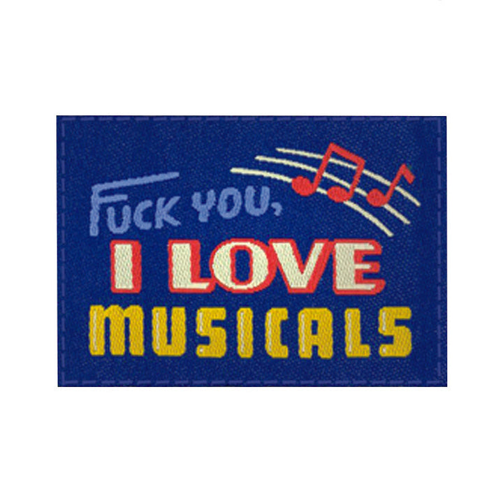 Blue Q Socks & Tees Tag Socks-  I love Musicals