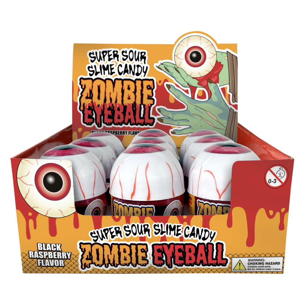 Boston America Candy Zombie Eyeball Super Sour Slime Candy