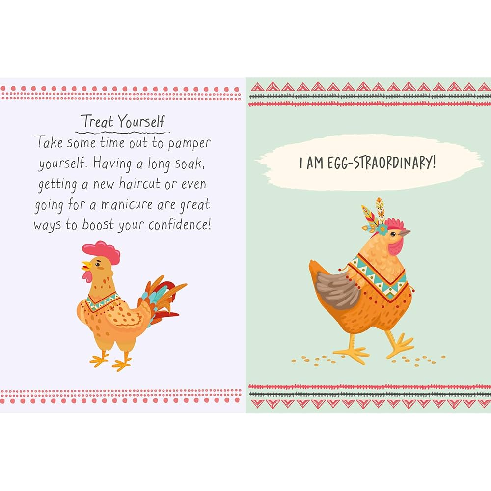 Boxer Gifts Books Badass Mother Clucker Gift Book - Shine With Confidence