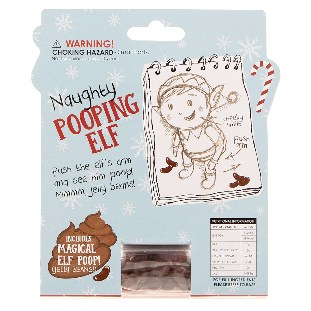 Boxer Gifts Funny Novelties Naughty Pooping Elf